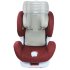 Автокресло "TOREGO" DRIVE JM05  (от 0 до 25 кг с системой ISOFIX) съемная база Красный/Лён