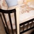 Кроватка MALIKA VERONA 4 в 1 венге, стойки слоновая кость