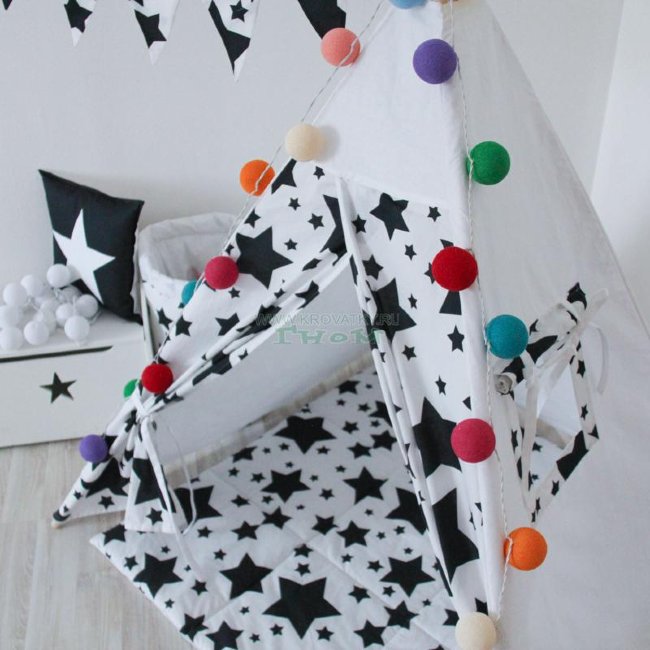 Большой вигвам Black Stars, Арт. vv010940 Большой вигвам Black Stars, Арт. vv010940
