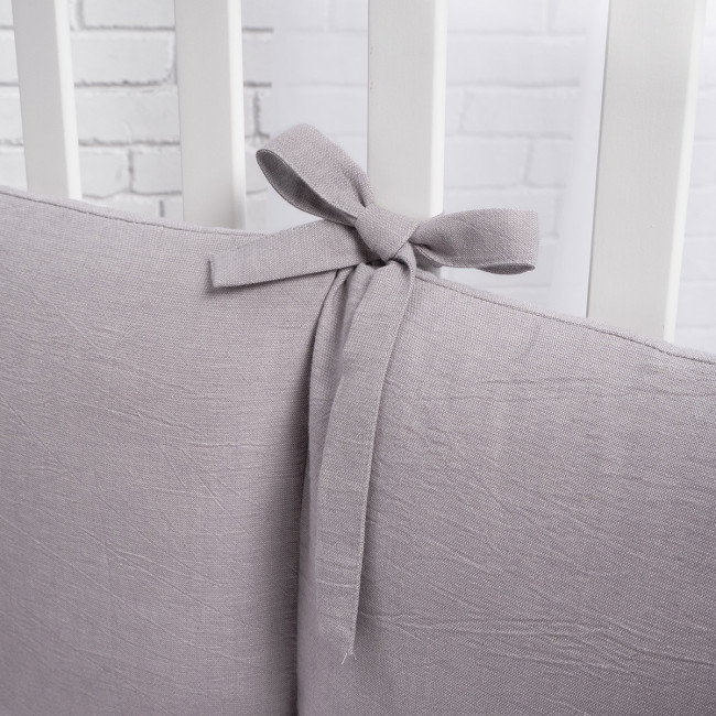 Бортик универсальный SOFT COTTON серо-лиловый