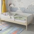 Кроватка подростковая MALIKA ASTRID 160х80 см. натуральный-белый