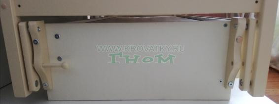 Кроватка АБ 15 "Лютик" универсальный маятник, венге Кроватка АБ 15 "Лютик" универсальный маятник, венге