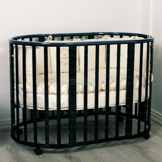 Incanto Mimi Кроватка 7 в 1, венге