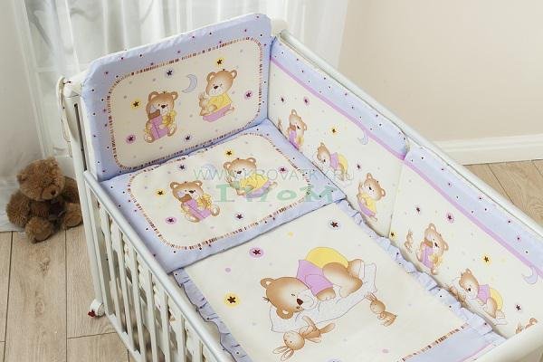 Комплект постельного белья НИКА, 4 пр., Арт. Н4-01.4 лиловый Комплект постельного белья НИКА, 4 пр., Арт. Н4-01.4 лиловый